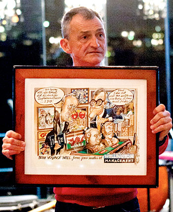 Peter Byrne - Cartoons Sydney
